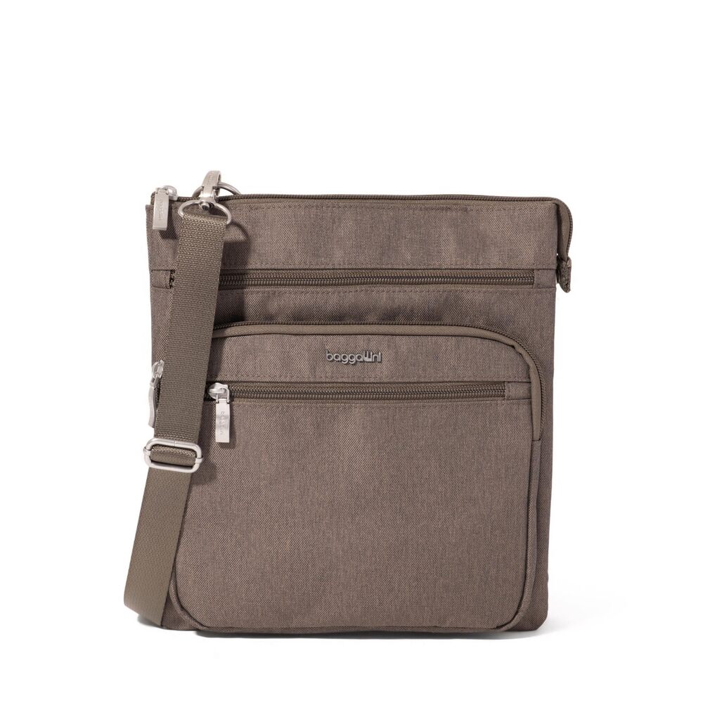 3535 Out and About Crossbody Bag - 10"x10.7" Lightweight Travel Handbag